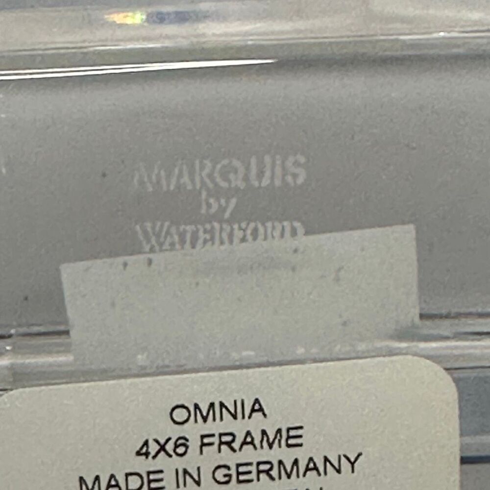 Marquis by Waterford Lead Crystal Picture Frame - Picture 4 of 11
